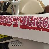 Pegatina impresa sobre vinilo PUSSYWAGON! (sólo disponible para auténticos fanáticos de Kill Bill)