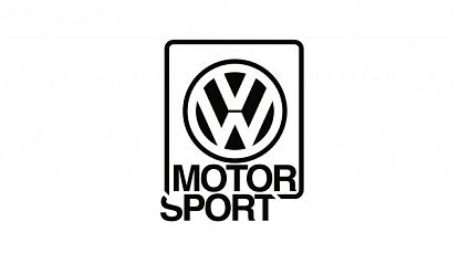  VW Motorsport - Pegatinas de Coches - pegatina logo Volkswagen motorsport - Pegatina VW MOTORSPORT pequeño, grande 08265