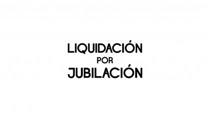  Vinilo Adhesivo LIQUIDACIÓN POR JUBILACIÓN: Comunica el Cierre de tu Negocio con Estilo y Eficacia 09307