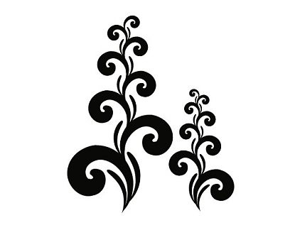  Vinilo Decorativo Flores Design 4 01432