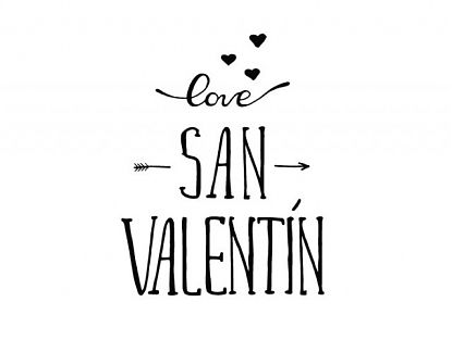  Vinilo decorativo para tiendas Love San Valentín 05568