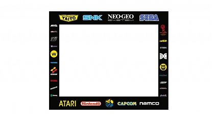  Vinilo Adhesivo para Decorar Pantallas de Muebles Arcade y Bartop: Un Homenaje a las Leyendas del Videojuego 09254