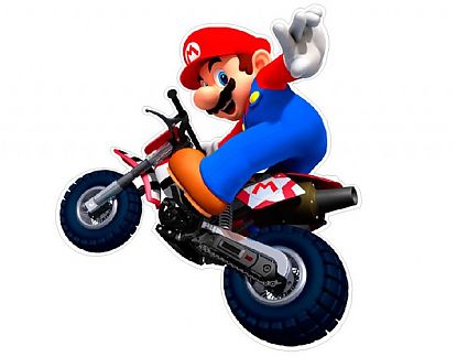  Adhesivo troquelado Super Mario 3D Land  - Mario 2 2140