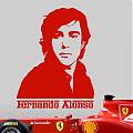  Fórmula 1 Fernando Alonso - vinilos decorativos de alta calidad, venta de vinilos decorativos, vinilos decorativos 02947