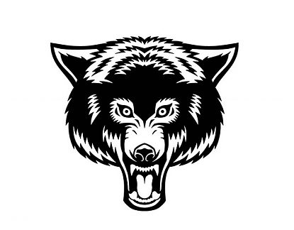  Vinilo Decorativo Adhesivo El Lobo 03315