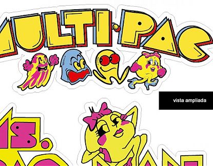  Stickers de Vinilo Videojuegos Clásicos Colección de logos 13 bartop comprar, bartop con pie, bartop con pc 01141