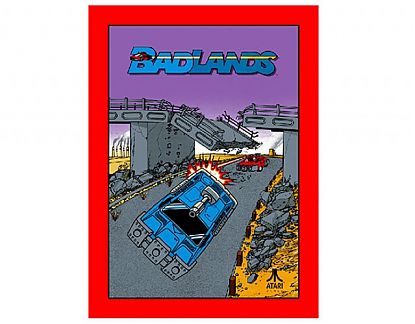  Adhesivo Arcade BadLands, vinilos personalizados bartop, vinilos bartop comprar, vinilos bartop arcade 02220