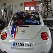 Publicidad en tu coche con vinilos microperforados