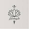  Vinilo decorativo namaste 05473