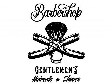  Vinilo decorativo Barberías - Barbershop Gentelmen's 05488