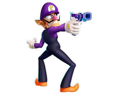  Pegatina Videojuegos Mario Bros Waluigi 2 02299