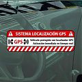  Pegatinas GPS para bicicleta, moto, coche, alarma, antirrobo - 2UNIDADES 08189