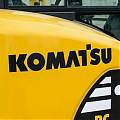 Vinilo adhesivo personalizado logo KOMATSU de corte para maquinaria 09969