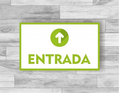  ENTRADA - Vinilo adhesivo especial para pegar en suelos - vinilo adhesivo antideslizante 07246