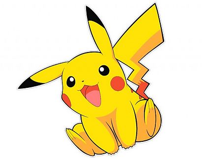  Vinilo adhesivo troquelado Pikachuu 02074