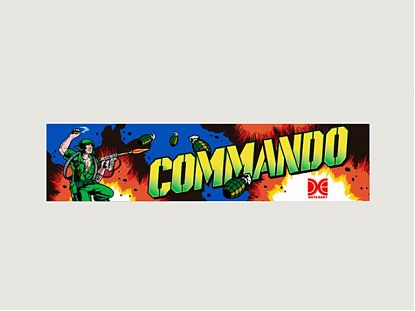  Vinilo Impreso Commando: Marquesina Bartop Personalizada, Fabricado con Vinilos Oracal de Alta Calidad 05539