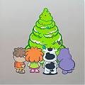  Vinilo Decorativo Navideño Infantil 02052