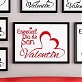  Vinilo para escaparates de tiendas y comercios para el Día de San Valentin 04804