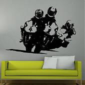Vinilo Pared Motociclismo