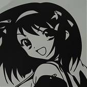 ¿Un vinilo decorativo con una chica manga? ¿Cómo? ¿Porqué? ¿Dónde puedo comprarlo?