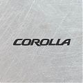  Vinilo Adhesivo Logotipo TOYOTA COROLLA - Vinilo de Corte con Protección UV - Diseñado para Capó y Laterales 09271
