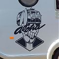  Vinilo decorativo ALOHA para caravanas, autocaravanas, furgonetas, campers, remolques y roulottes  07735