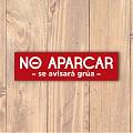  Vinilo Decorativo PROHIBIDO APARCAR, SE AVISARÁ GRÚA: Estilo y Funcionalidad que Marcan la Diferencia 08878