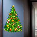  Vinilo de Pared Navidad El Árbol de los Regalos 2 02516