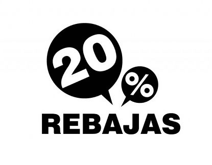  Vinilo decorativo PERSONALIZADO para campañas de rebajas en escaparates de tiendas 06473