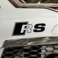  Vinilo Adhesivo AUDI RS - Personalización Disponible - Vinilo de Corte Premium para Vehículos AUDI RS 08651