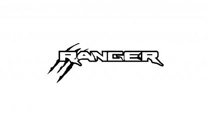  Vinilo Adhesivo para Vehículos FORD RANGER: El Logotipo de las Garras Velociraptor 09380