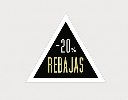  Vinilo con impresión de alto impacto para escaparates – Señalización visual de ofertas de rebajas 05702
