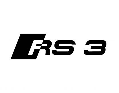  Vinilo Audi RS3 coche – tuning exterior, varios colores y tamaños 04245