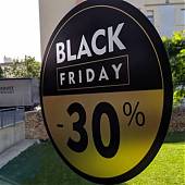 Posiblemente, el mejor vinilo para promocionar el BLACK FRIDAY en tu escaparate