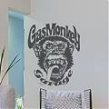  Vinilo decorativo de pared personalizado GAS MONKEY GARAGE - Sticker Calcomania De Gas Monkey Garage 08012
