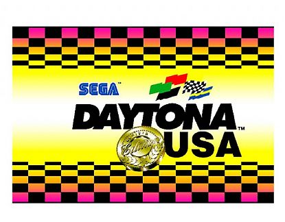  Adhesivo Arcade Daytona USA Limited vinilo bartop, vinilos para bartop con pie, vinilo para bartop 02235