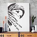  Vinilo texto motivación en inglés Find what you love and let it kill you 04885