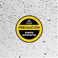  Vinilo Adhesivo Circular para Puertas Automáticas: Seguridad y Visibilidad en Entradas de Cristal 09320