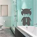  Vinilo Decorativo para niños y bebés Peluche Simpatía 01529