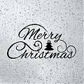 Pegatinas de Navidad Decorativas Merry Christmas (Feliz Navidad) - Vinilos decorativos de Navidad para Ventanas, Escaparates, Negocios, Hogar 07479