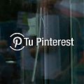  Vinilo Pinterest para Negocio - Corte por Plóter - Usuario Personalizado - Fabricado en España - 06006