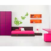 Decorar un dormitorio infantil con vinilos y cómo elegir el color de la habitación de tu bebé