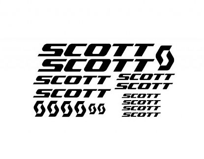  Vinilo adhesivo para decorar cuadros de bicicletas Scott 05755