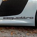  Adhesivo de Vinilo AUDI QUATTRO - Fabricado en España - Vinilo de Corte Profesional para Decoración Automotriz 07439
