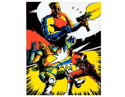  Adhesivo Arcade dynamite duke 02237