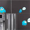  Stickers adhesivos de vinilo Redes Sociales 01844