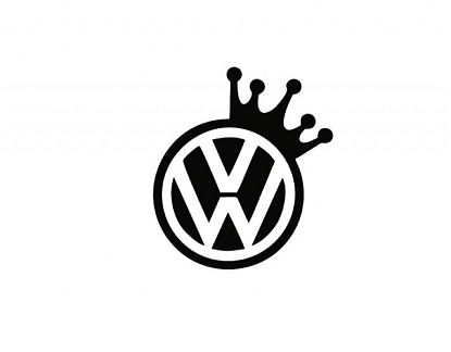  Volkswagen King - Vinilo adhesivo para decoración de vehículos Volkswagen 07192