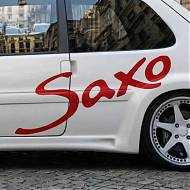 Vinilo Adhesivo Saxo Citroën | Pegatina de Corte Digital Personalizada en Color y Medida 09991
