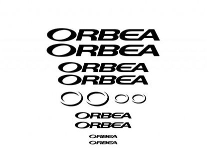  Kit de pegatinas en vinilo adhesivo para cuadros de bicicletas ORBEA 05764