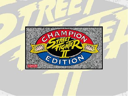  Pegatina impresa sobre vinilo adhesivo de Street Fighter Champion Edition 06030
